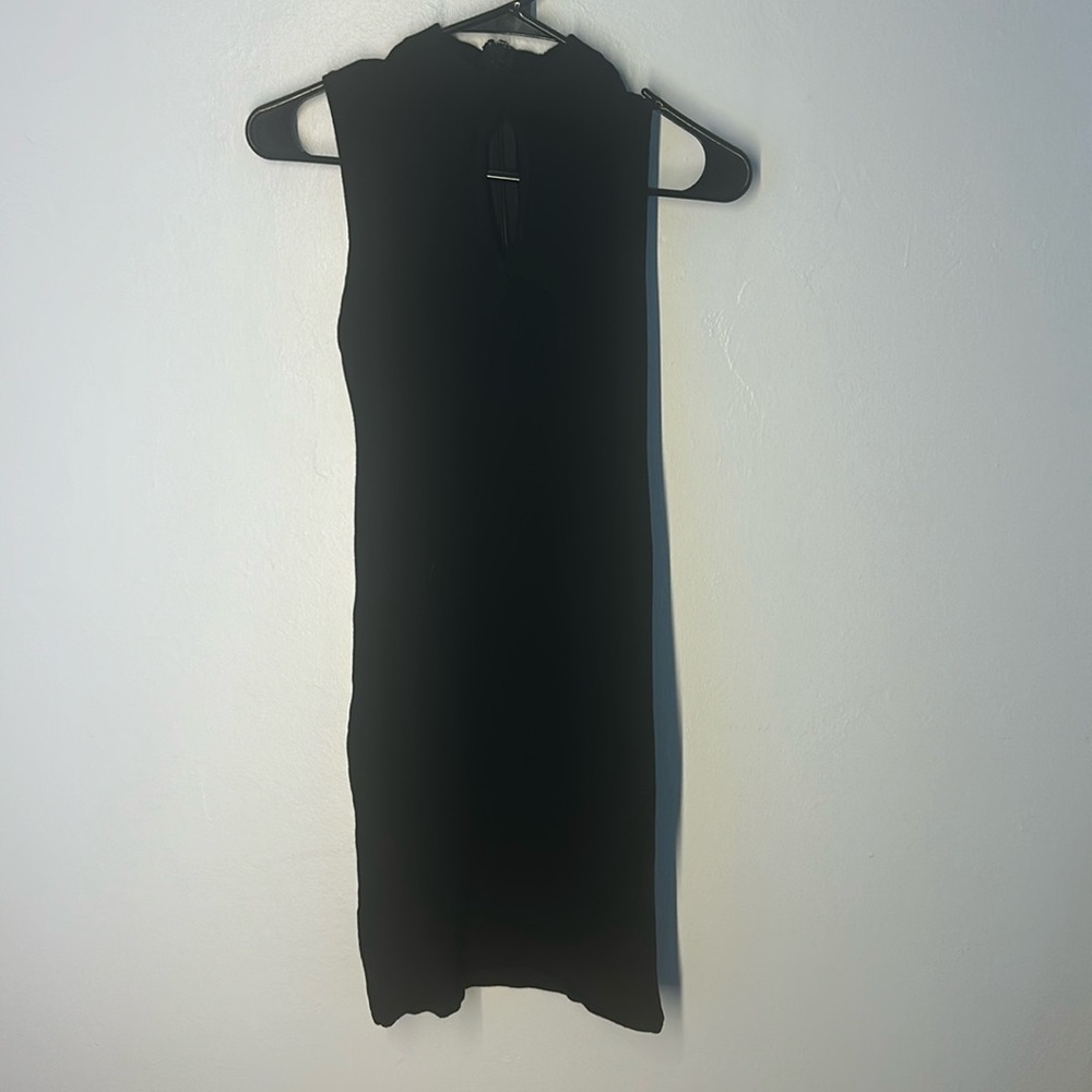 Tight Fitting, Black Mini Dress from Bebe